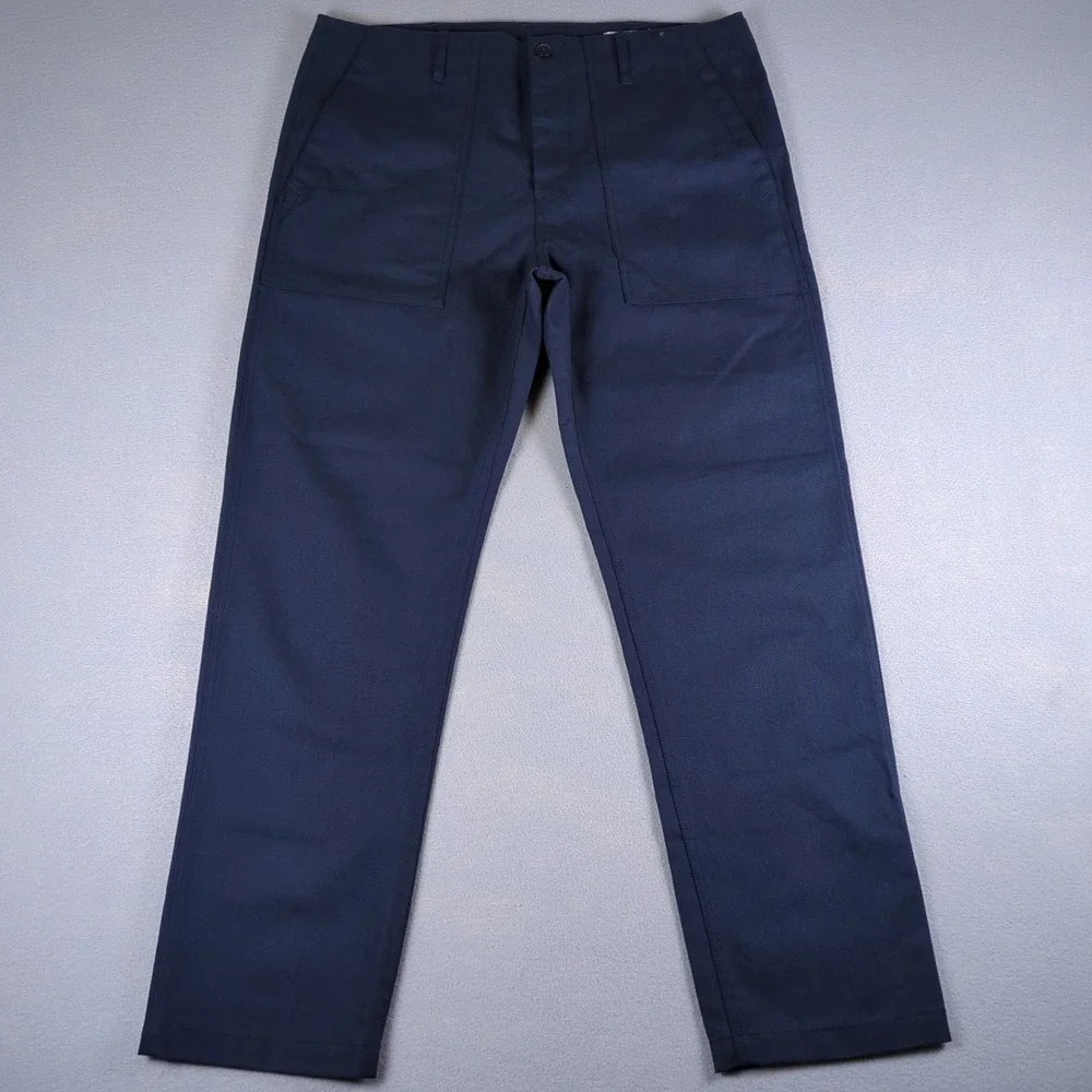 Outerknown Montana Pants Mens 34x29 Navy Blue Outdoor Utility Relaxed Fit NWT